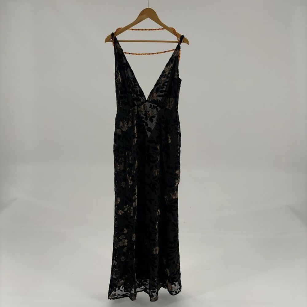 Reformation Hugo Dress in Moody Burnout